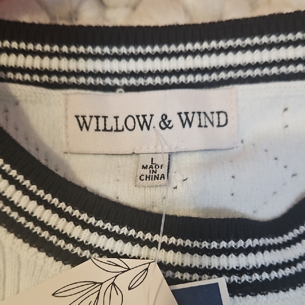 Willow & Roo Kids White and Black Matching Set - Picture 2 of 5